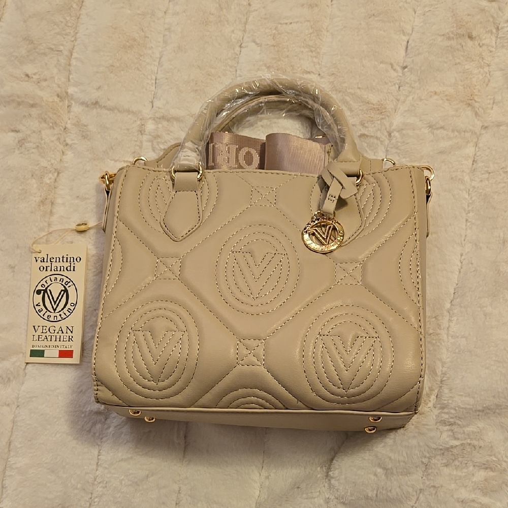 Valentino Orlandi Beige Handbag - Picture 1 of 3